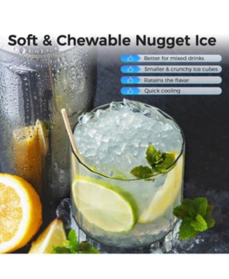 Portable Nugget Ice Maker with Carry Handle, 35 lbs. Capacity