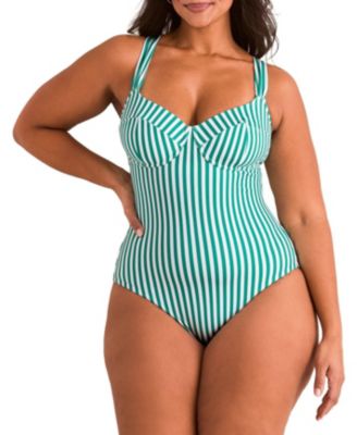 Plus Size Cariba Swimwear One Piece Swimsuit