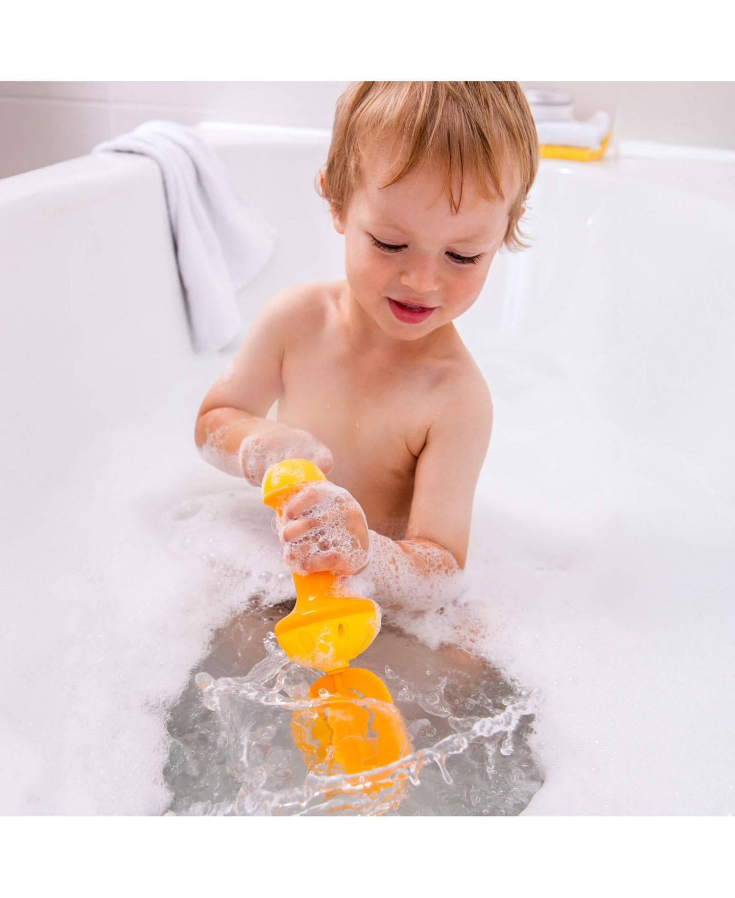 Детская игрушка Haba Bubble Maker Sensory Play Bath Whisk, Ages 3+, цвет: Оранжевый — фото 6