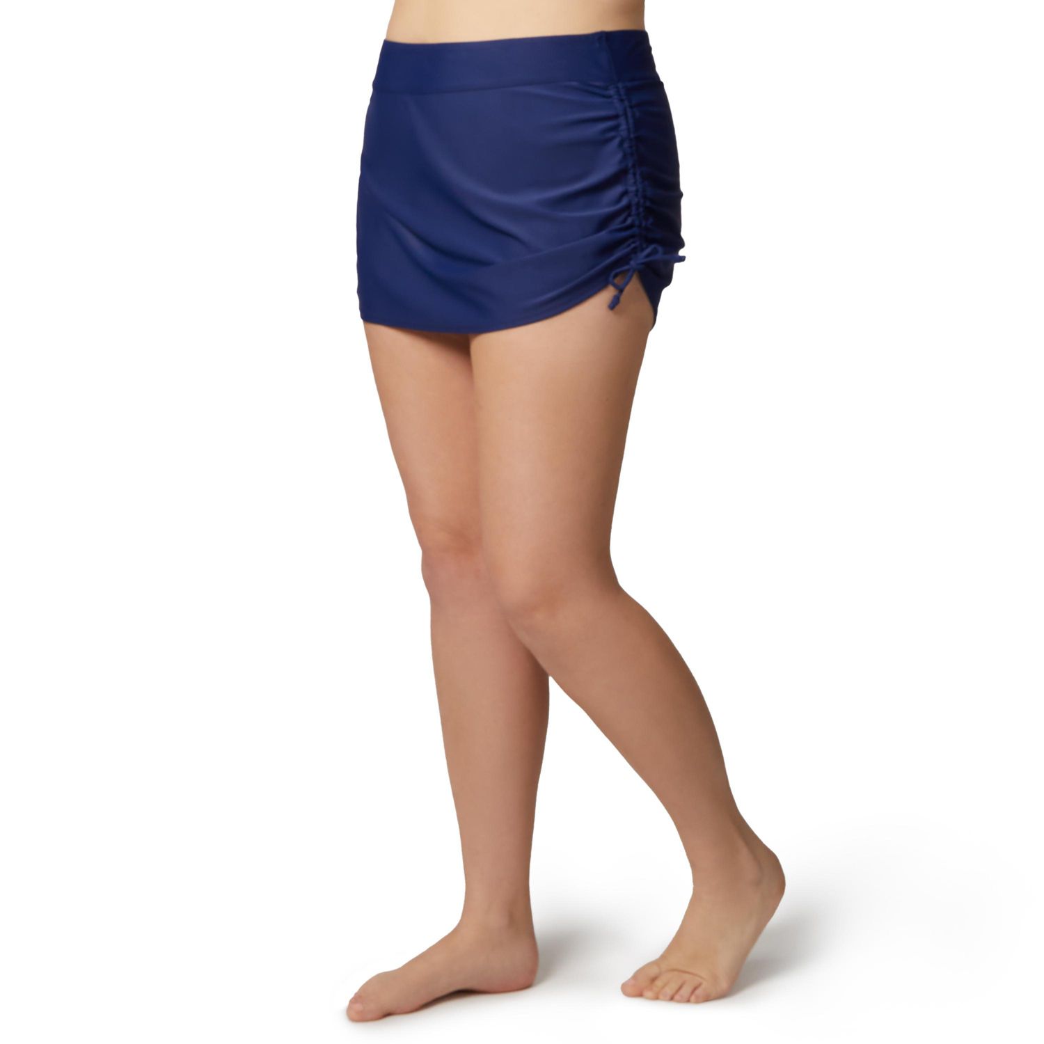 Women's Side Shirred Swim Skirt