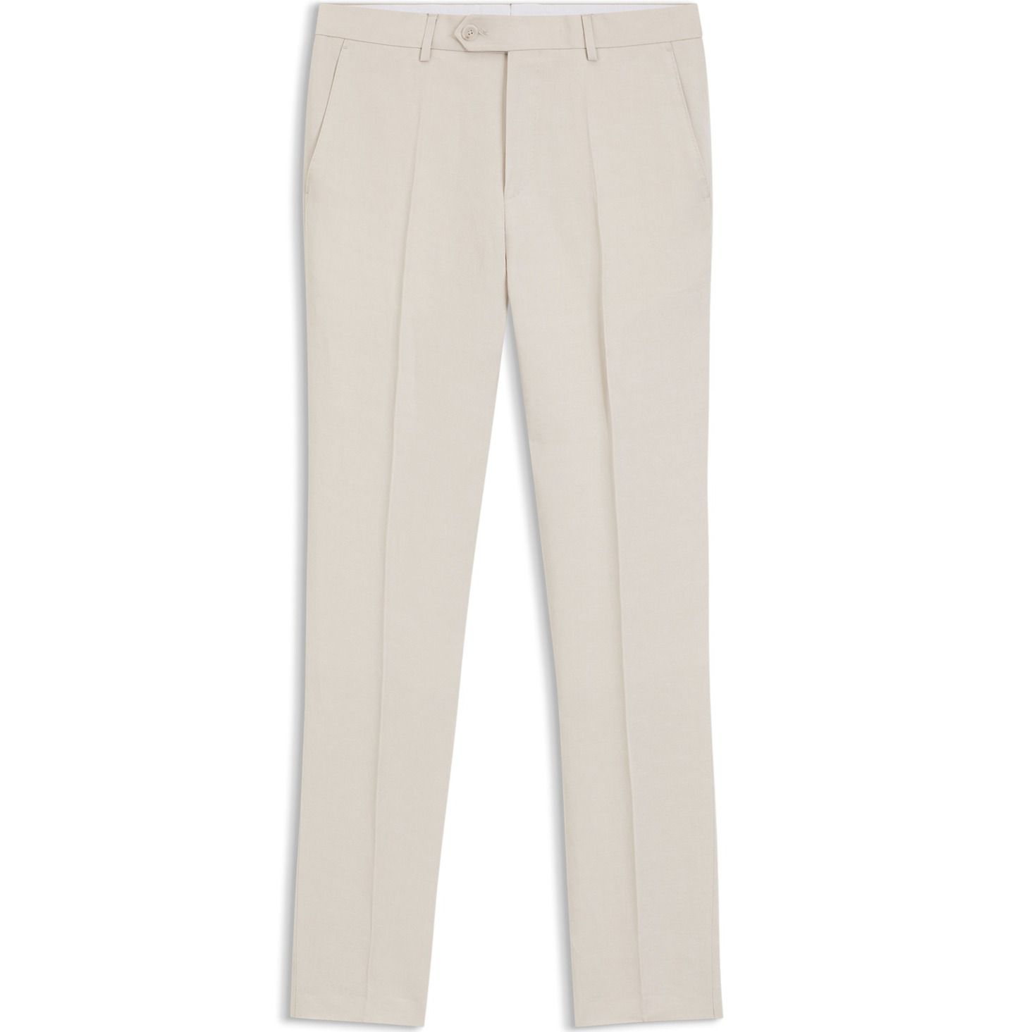 Мужские брюки Hugo Boss Beckham x BOSS Micro Pattern Slim-Fit, цвет: Серый — фото 4