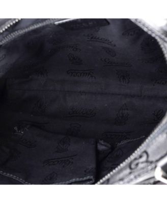 Medium Front Zip Flat Messenger Bag GG Imprime