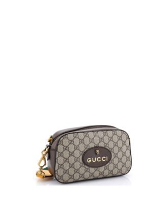 Neo Vintage Camera Messenger Bag GG Coated Canvas