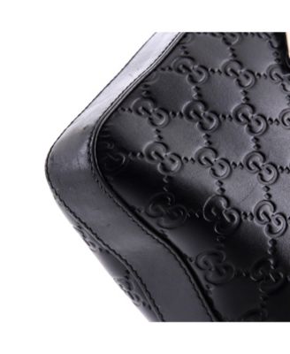 Small Signature Zip Messenger Bag Guccissima Leather