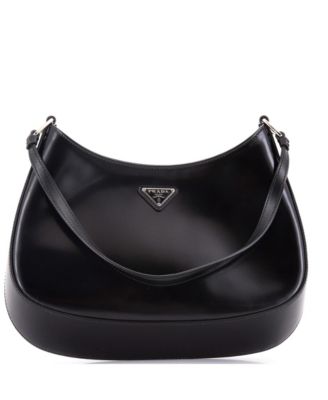Medium Cleo Shoulder Bag Spazzolato Leather