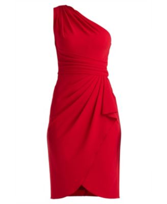 Women's Marston One-Shoulder Draped Cocktail Dress