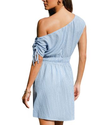 Women's Extra Sweet Striped Mini Beach Dress