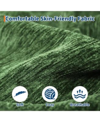 Modular L-Shaped Sectional Sofa, Cloud Couch with Deep Seat, Upholstered Chenille