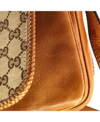 Medium Marrakech Messenger Bag GG Canvas with Leather