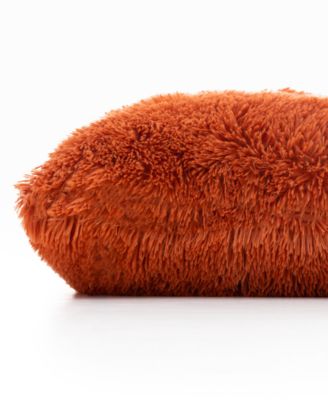 Textured Fluffy Decorative Pillow, 20" x 20"