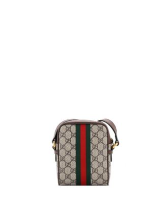 Mini Ophidia Messenger Bag GG Coated Canvas