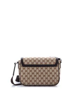 Small Flap Messenger Bag GG Canvas