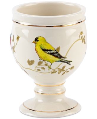 avanti gilded birds trash can