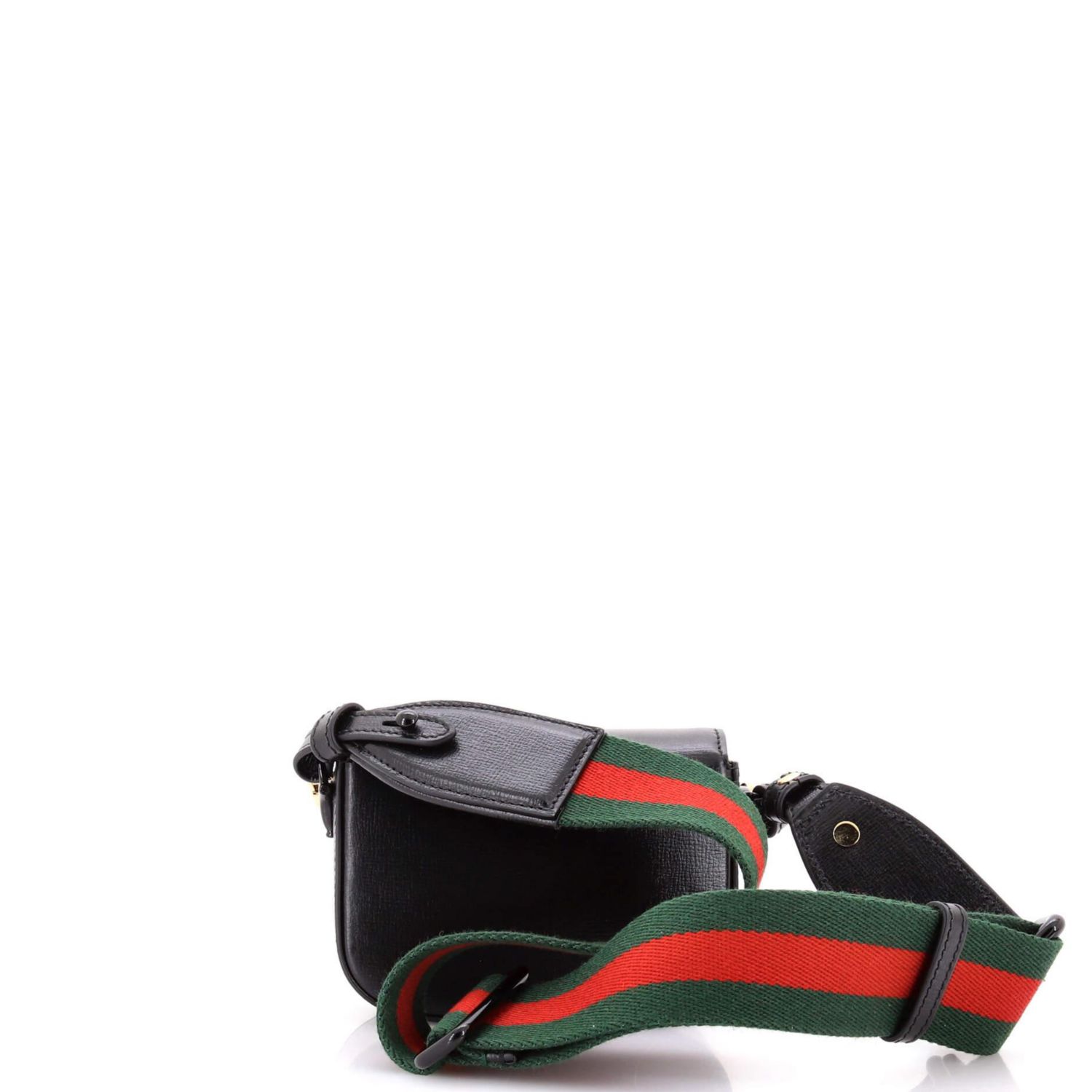 Horsebit 1955 Flap Wallet with Strap Leather