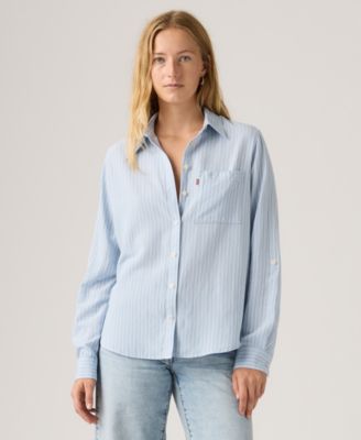 Women's Darlene Collared Button-Front Shirt
