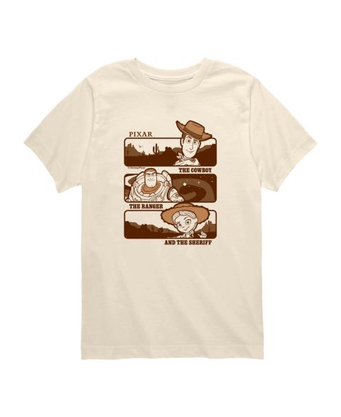 Футболка Disney Short-Sleeve для мальчиков, цвет: Кремовый