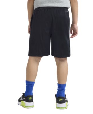 Boys' 4-7 Dri-FIT Logo Mesh Pull-On Shorts