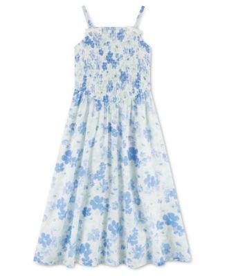 Girls' Smocked Maxi Dress