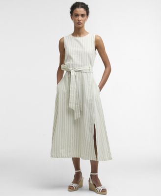 Women's Inez Striped Midi Dress