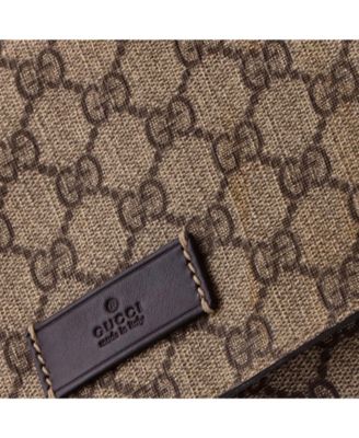 Diaper Bag GG Coated Canvas