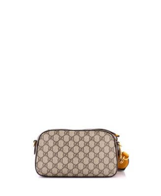 Neo Vintage Camera Messenger Bag GG Coated Canvas