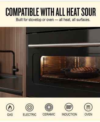 Nori 11-inch Cast Iron Grill Pan