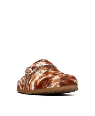 Women's Refresh Collection Suede Clog Mule Flats