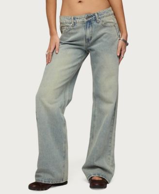 Women's Holly Low Rise Straight Leg Jeans