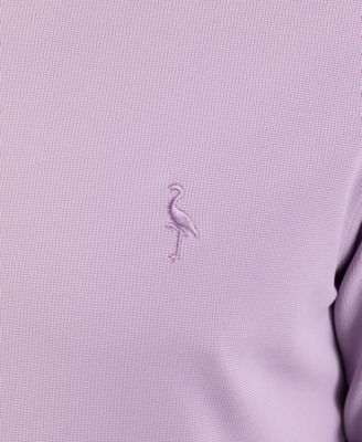 Men's Micro Grid Textured Performance Quarter Zip