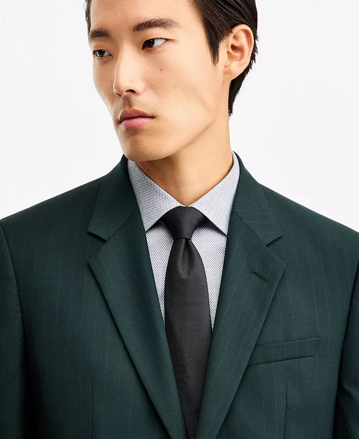 Men's Modern-Fit Pinstripe Suit Jacket - thumbnail 2