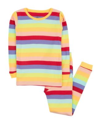 Baby Matching Family Two Piece Cotton Long Sleeve Striped Pajamas 03M-24M