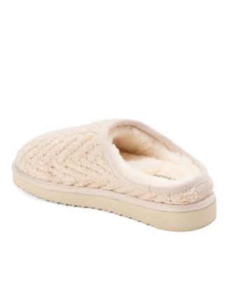 Women's Greta Genuine Shearling Knit Clog Slipper
