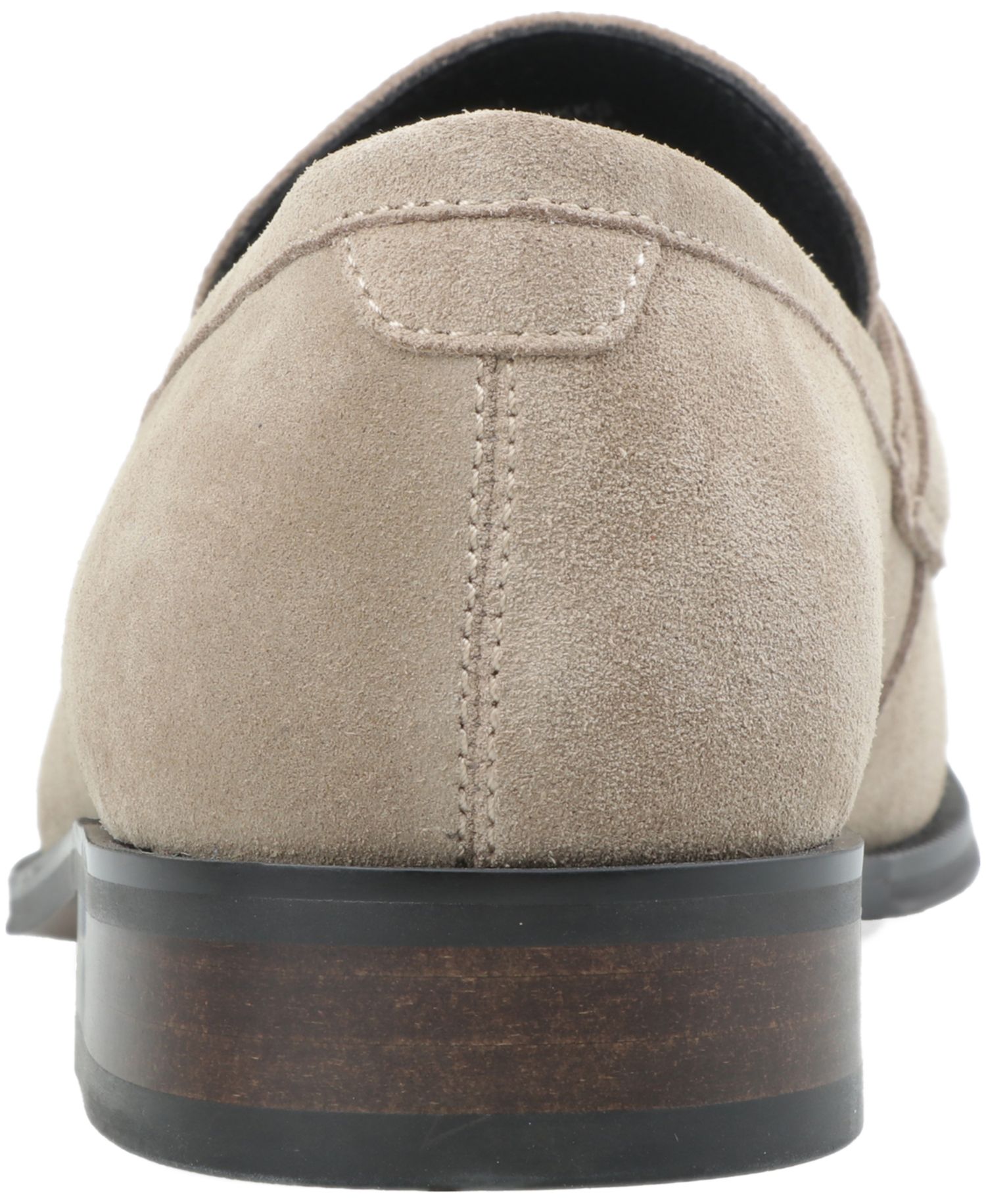 Men's Genuine Suede Slip-On Buckle Loafers