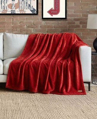 Solid Plush Throw, 50" x 70"