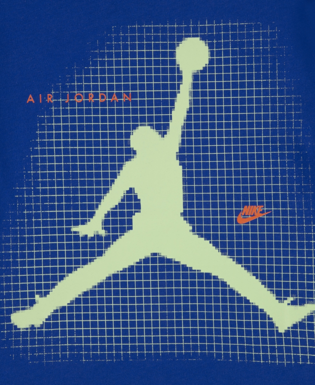 Jordan Boys' 8-20 Jumpman Grid Blur Crewneck T-Shirt