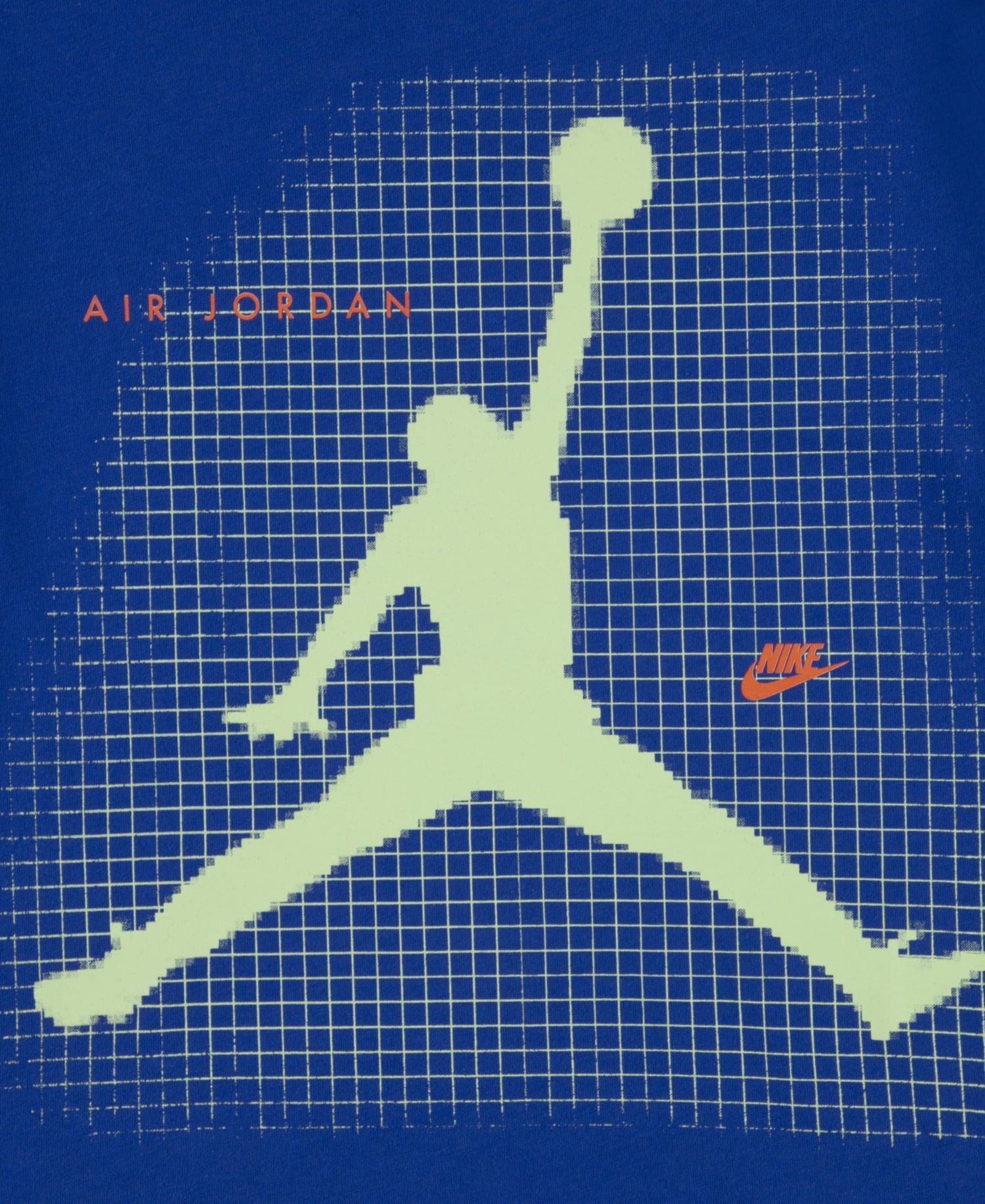 Boys' 8-20 Jumpman Grid Blur Crewneck T-Shirt