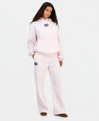 Women's Puff Series Hooded Sweatshirt & Wide-Leg Sweatpant Matched Set