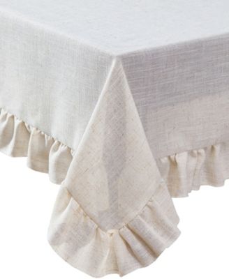 Seville Ruffle Tablecloth, 60" x 102"
