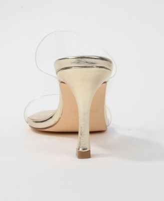 Women's Calia Clear Strap Heeled Slides