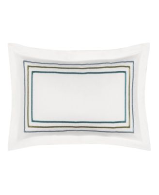 Meadow Embroidered Boudoir Decorative Pillow, 12" x 24"