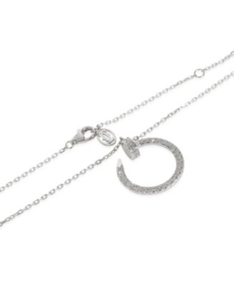 White Gold Diamond Juste Un Clou Pendant