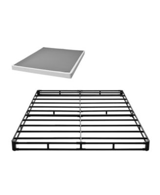 Low Profile Box Spring Foundation with Steel Frame and Cover