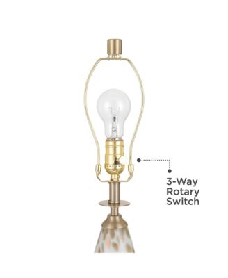 Melina 27 1/2" High Glass Table Lamp