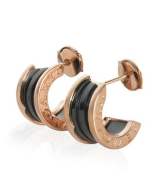 Rose Gold  B.zero1 Hoop Earrings