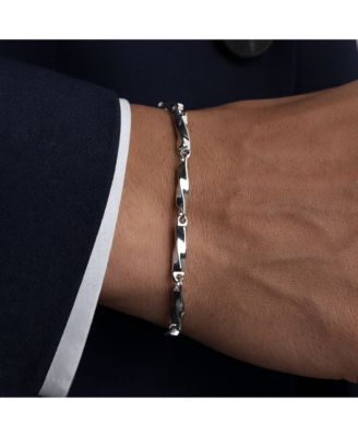 Twisted Link Bracelet Stainless Steel