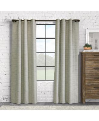 Patented Blackout Exclusive Curtain Rod Cap Finial Extendable