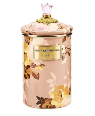 Wild Rose Mauve Large Canister