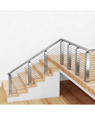 60PCS Cable Railing Rubber Grommets 30 Degree Sleeves for 1/8" to 3/16"