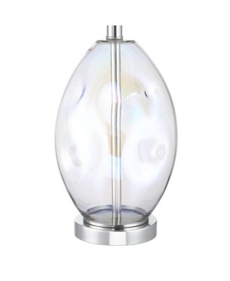 Daniella 24 3/4" High Clear Iridescent Glass Table Lamp Set of 2