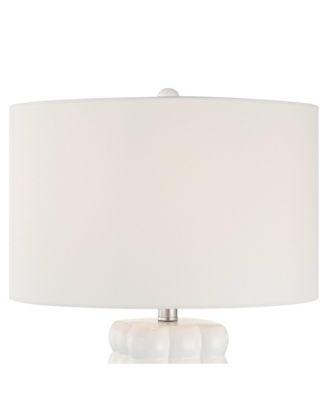 Norma 28" High Textured Bubble Ceramic Table Lamp with Dimmer